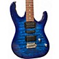Used Ibanez GIO Trans Blue Solid Body Electric Guitar