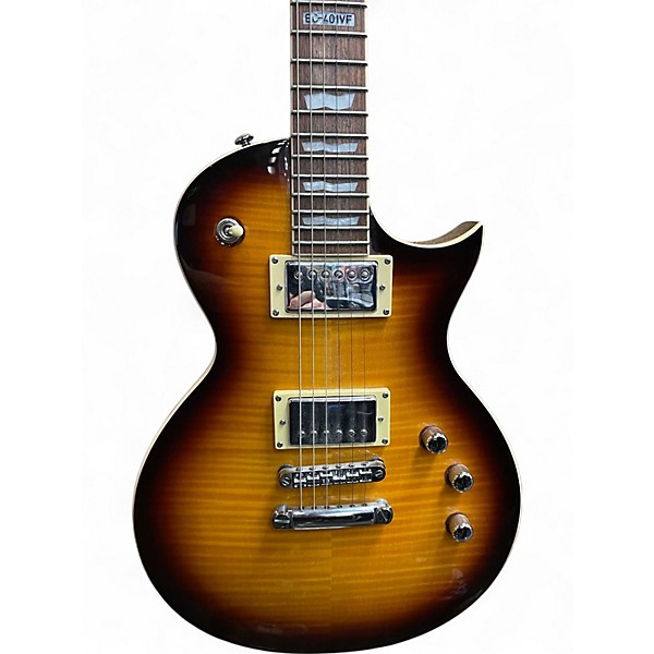 Used ESP LTD EC401VF BURST Solid Body Electric Guitar