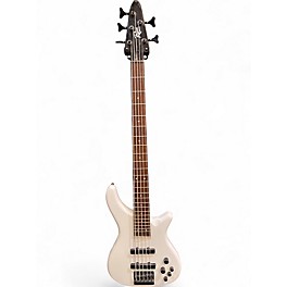 Used Rogue LX205B SERIES III White Electric Bass Guitar