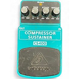 Used Behringer CS400 Compressor Sustainer Effect Pedal