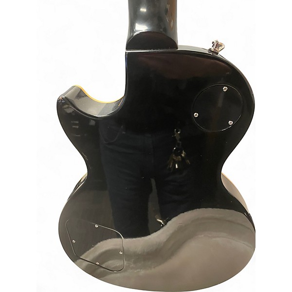 Used 2008 Gibson Les Paul Traditional Black Solid Body Electric Guitar