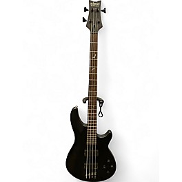 Used Schecter Guitar Research Damien 4 String Satin Black Electric Bass Guitar