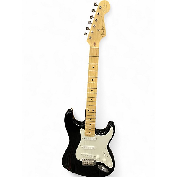 Used 2005 Fender Eric Clapton Stratocaster Black Solid Body Electric Guitar,Specials : American Fashion Style Bags On Sale