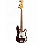 Used Fender Standard Precision Bass Midnight Wine Electric Bass Guitar thumbnail