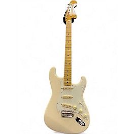 Used 2020s Fender JV MOD 60S STRAT Olympic White Solid Body Electric Guitar