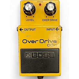 Vintage 1970s BOSS OD1 Overdrive Effect Pedal