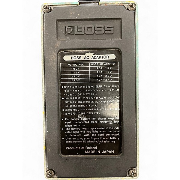 Vintage 1970s BOSS OD1 Overdrive Effect Pedal