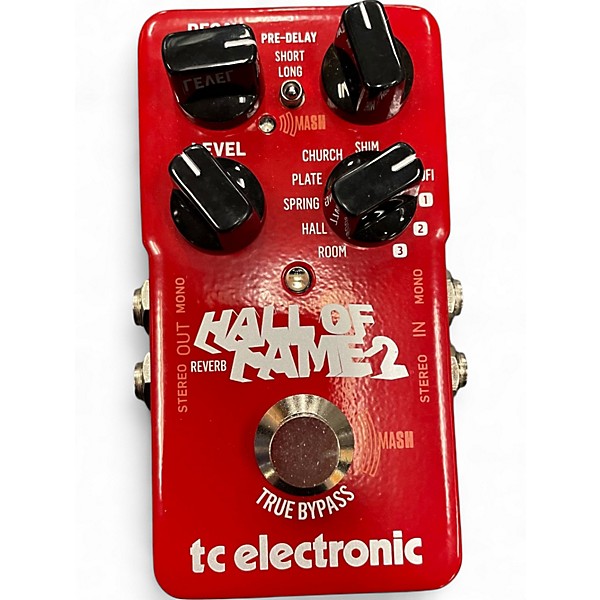 Used TC Electronic Hall Of Fame 2 Reverb Effect Pedal