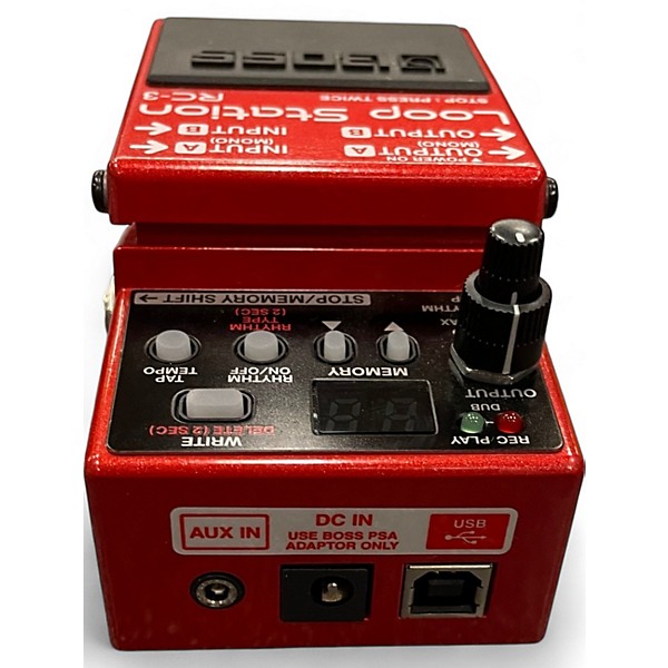 Used BOSS RC3 Loop Station Pedal