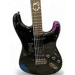 Used Fender Final Fantasy XIV Stratocaster Black Solid Body Electric Guitar