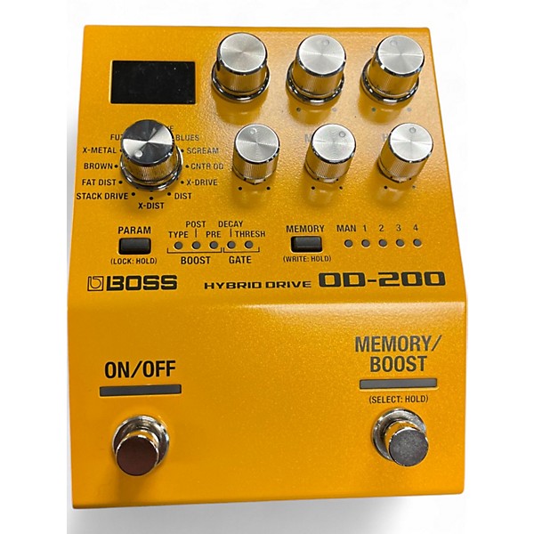 Used BOSS OD 200 HYBRID DRIVE Effect Pedal,Specials : American Fashion Style Bags On Sale