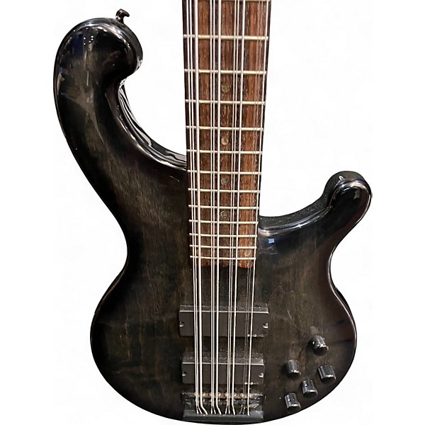 Used Dean Rhapsody 12 12-String Trans Gray Electric Bass Guitar