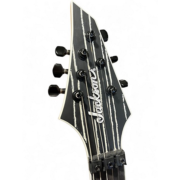 Used Jackson Pro DK Modern Ash FR6 Baked White Solid Body Electric Guitar