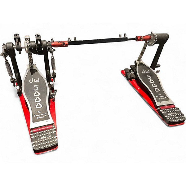 Used DW 5000 Series Double Double Bass Drum Pedal