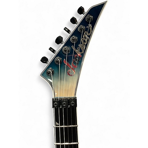 Used Jackson SLA3Q Polar Burst Solid Body Electric Guitar