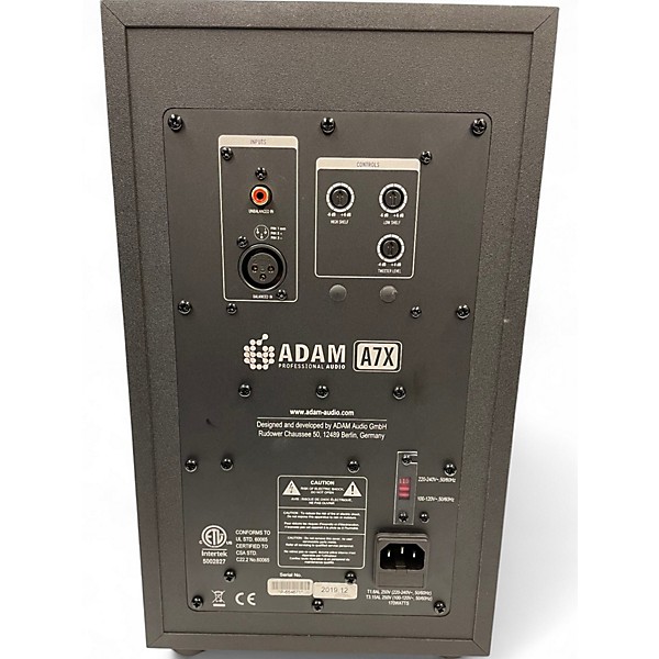 Used ADAM Audio A7X Pair Powered Monitor