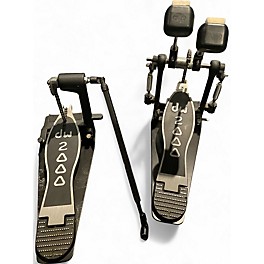 Used DW 2000 Series Double Double Bass Drum Pedal