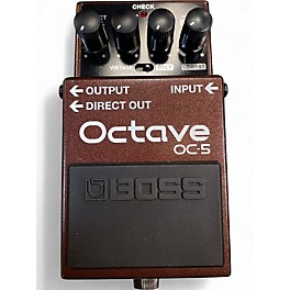 Used BOSS OC5 Octave Effect Pedal