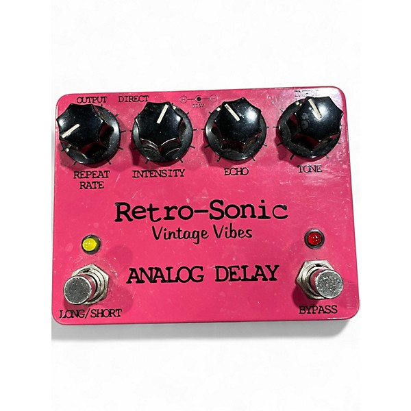 Used Retro-Sonic Vintage Vibes Analog Delay Effect Pedal