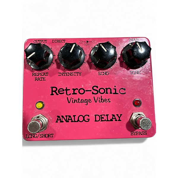 Used Retro-Sonic Vintage Vibes Analog Delay Effect Pedal