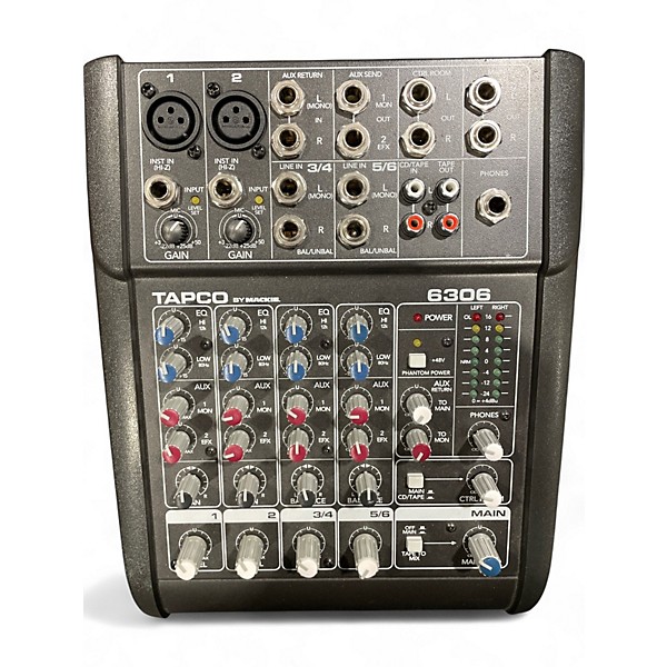 Used Tapco 6306 Unpowered Mixer