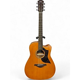 Used Yamaha A1M Natural Acoustic Electric Guitar