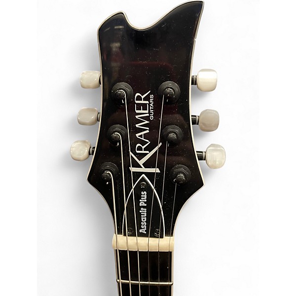 Used Kramer ASSAULT PLUS orange burst Solid Body Electric Guitar