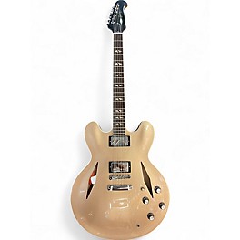 Used Gibson Custom Shop DG-335 Gold Metallic Hollow Body Electric Guitar