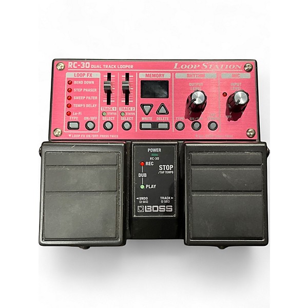 Used BOSS Used BOSS RC30 Loop Station Twin Pedal | Guitar Center 