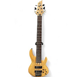 Used ESP LTD B206SM 6 String Spalted Maple Electric Bass Guitar