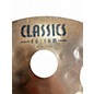 Used MEINL 16in Classics Custom Trash Crash Cymbal