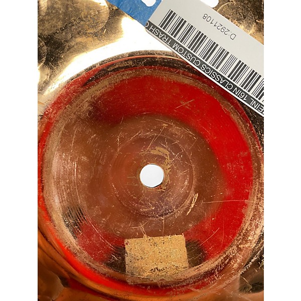 Used MEINL 16in Classics Custom Trash Crash Cymbal