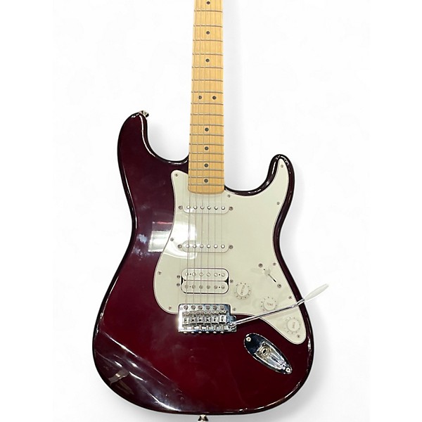 Used Fender Player Plus Stratocaster HSS Midnight Wine Solid Body Electric Guitar