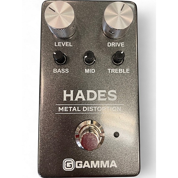 Used GAMMA Hades Metal Disortion Effect Pedal