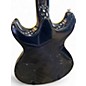 Vintage 1980s Fender Flame Elite Black Solid Body Electric Guitar