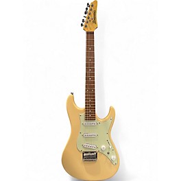 Used Ibanez AZE31 Antique Ivory Solid Body Electric Guitar
