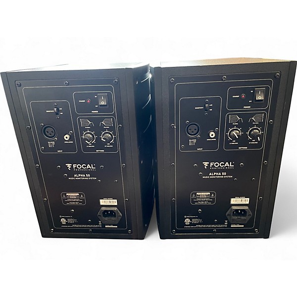 Used Focal Alpha 50 (Pair) Powered Monitor