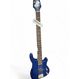Used Rogue SX-100B Blue Electric Bass Guitar
