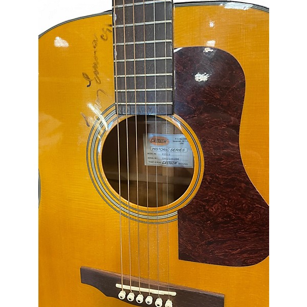 Vintage 1990s Gretsch Guitars 3533 Natural Acoustic Guitar