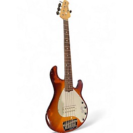 Used Ernie Ball Music Man Stingray 5 H Sienna Sunburst Electric Bass Guitar