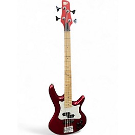 Used Ibanez SRMD200 red Electric Bass Guitar