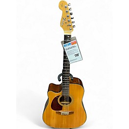 Used Fender SAN MIGUEL LH Vintage Natural Acoustic Guitar