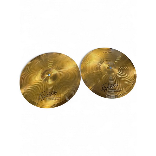 Used Explorers 14in HI HAT PAIR Cymbal,New Products : American Fashion Style Bags On Sale