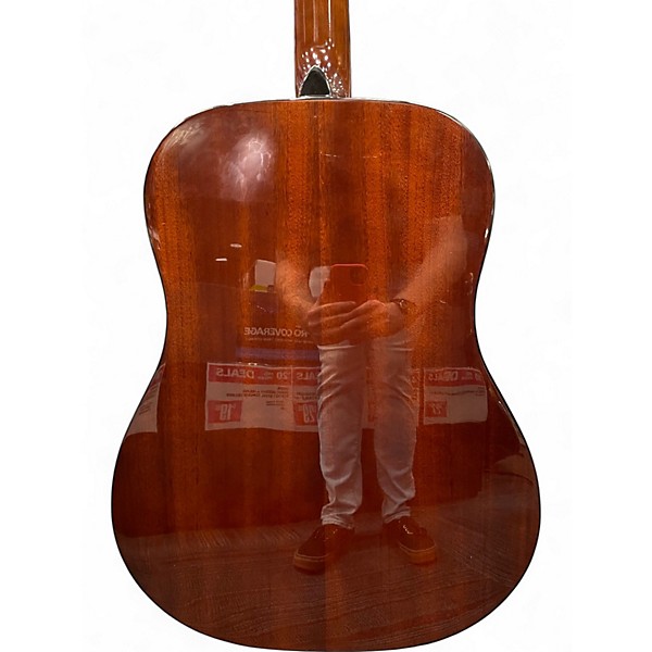 Used Fender FA125 Natural Acoustic Guitar