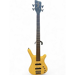 Used RockBass by Warwick corvette white Electric Bass Guitar