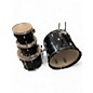 Used TAMA 4 Piece Imperialstar Hairline Black Drum Kit