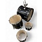 Used TAMA 4 Piece Imperialstar Hairline Black Drum Kit