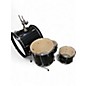 Used TAMA 4 Piece Imperialstar Hairline Black Drum Kit