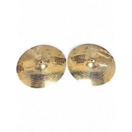 Used Wuhan Cymbals & Gongs 14in 457 Heavy Metal Pair Cymbal