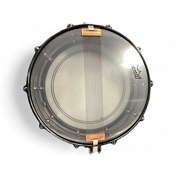 Used Yamaha 14in Steve Gadd Snare Black Chrome Drum
